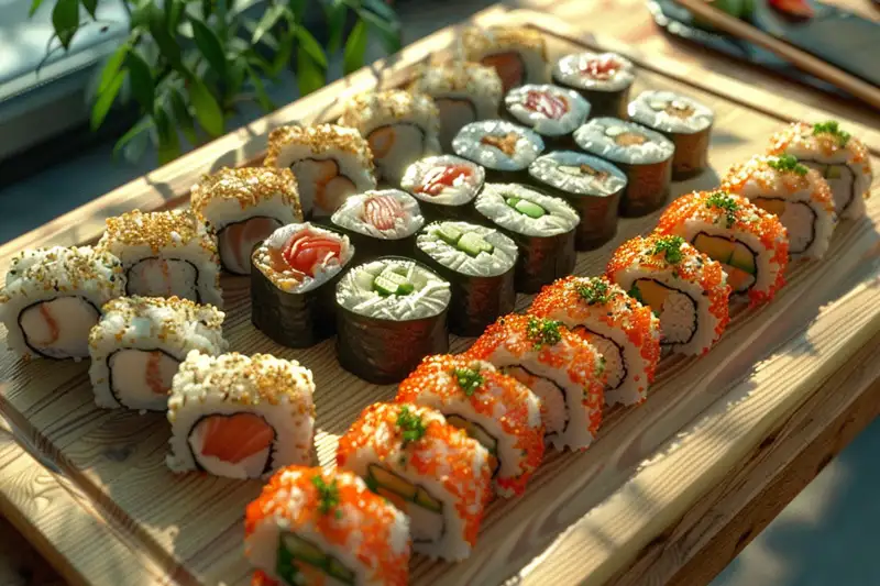Sushi Cesitleri Ve Malzemeleri